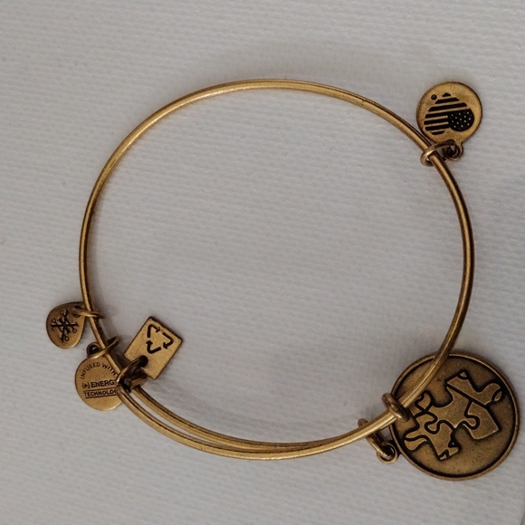 Alex And Ani charm wire bracelet. - Picture 5 of 5